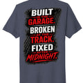 Team Navy Heather - PC330 - BACK